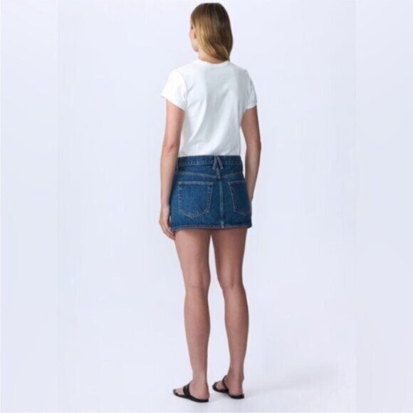 SLVRLAKE BNWOT Re-Worked Mini Skirt - Great Divide Sz 31 - Picture 12 of 14